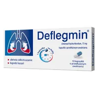 Deflegmin, 75 mg, 10 kapsułek o przedłużonym uwalnianiu