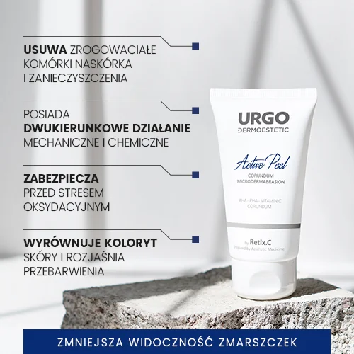 URGO Active Peel Mikrodermabrazja korundowa, 50 ml