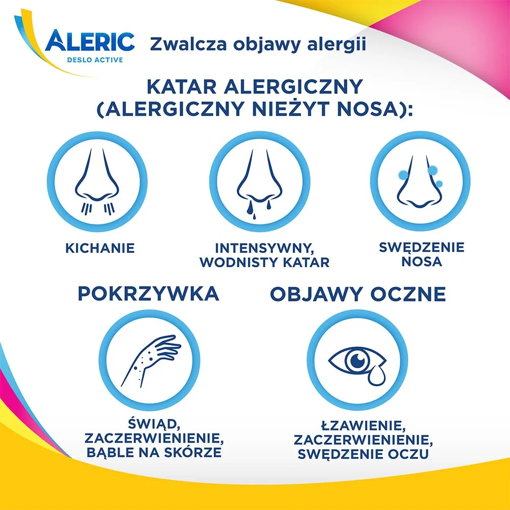 Aleric Deslo Active 2,5mg 10 tabletek ulegających rozpuszczeniu w jamie ustnej