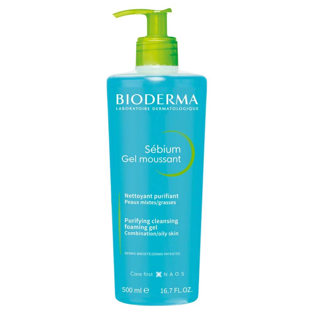 Bioderma Sebium Gel Moussant, 500 ml