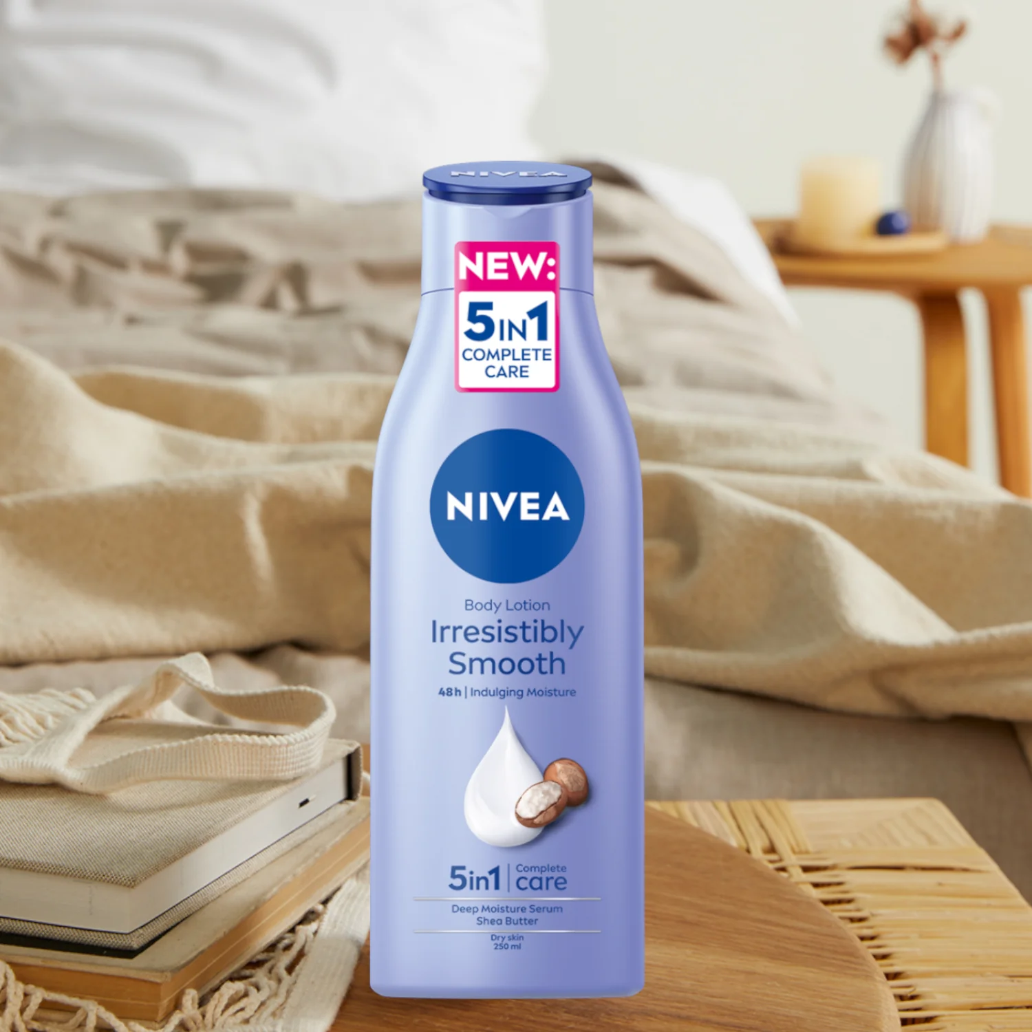 Nivea Caring Moment 2023 świąteczny zestaw kosmetyków, 250 + 250 ml