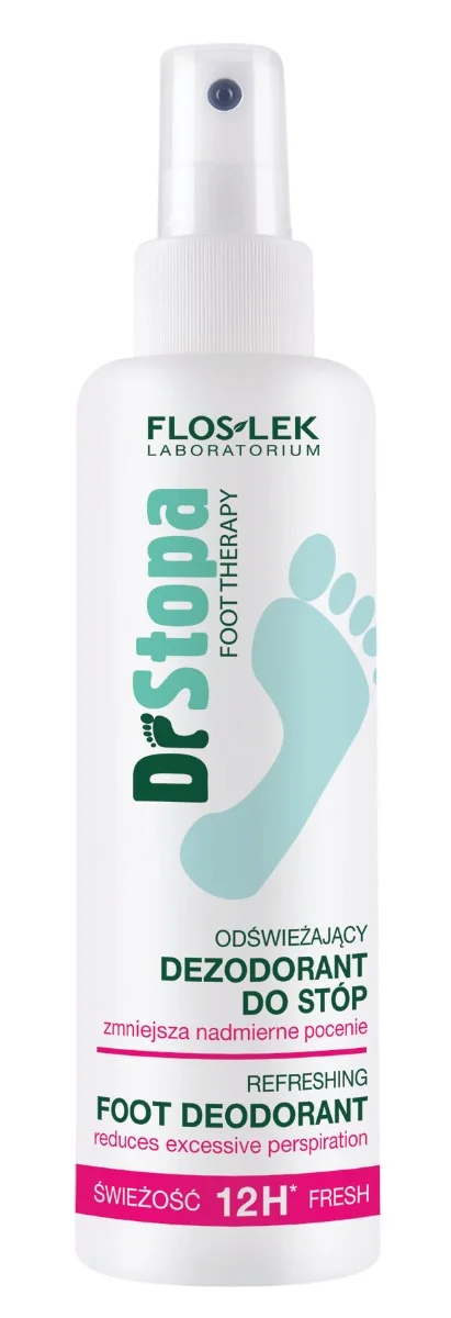 Floslek Dr Stopa, odświeżający dezodorant do stóp, 150 ml