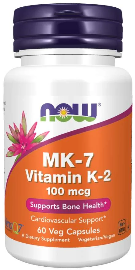 Now Foods MK7 Vitamin K2, suplement diety, 60 kapsułek