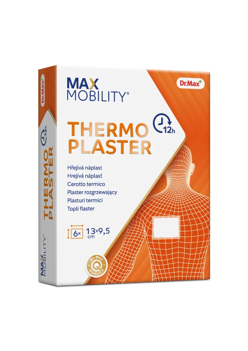 Thermoplaster Dr. Max, plaster rozgrzewający, 6 sztuk