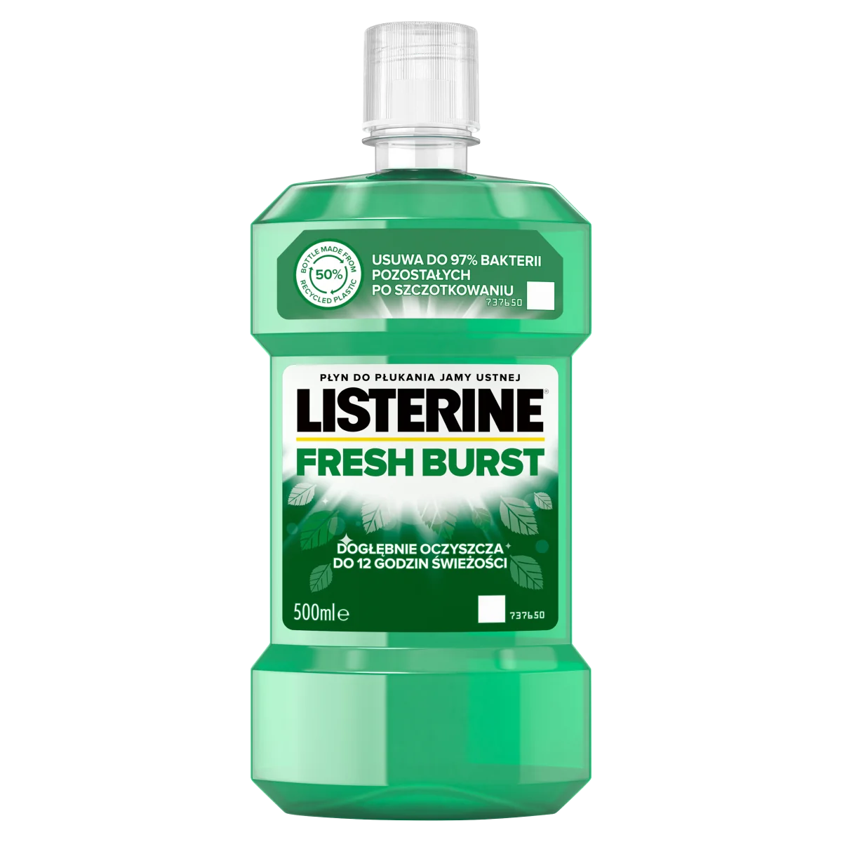 Listerine Fresh Burst, płyn do płukania ust, 500 ml