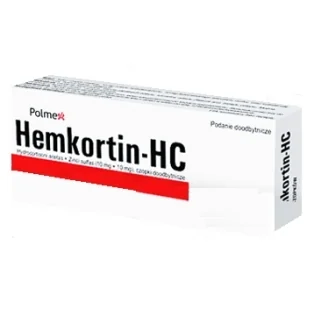 Hemkortin-HC 5 mg + 5 mg, maść doodbytnicza, 30 g