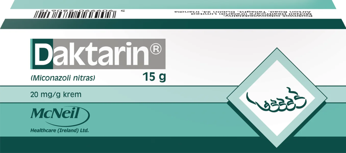 Daktarin, 20 mg/g, krem, 15 g