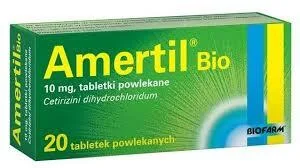 Amertil Bio 10 mg, 20 tabletek powlekanych