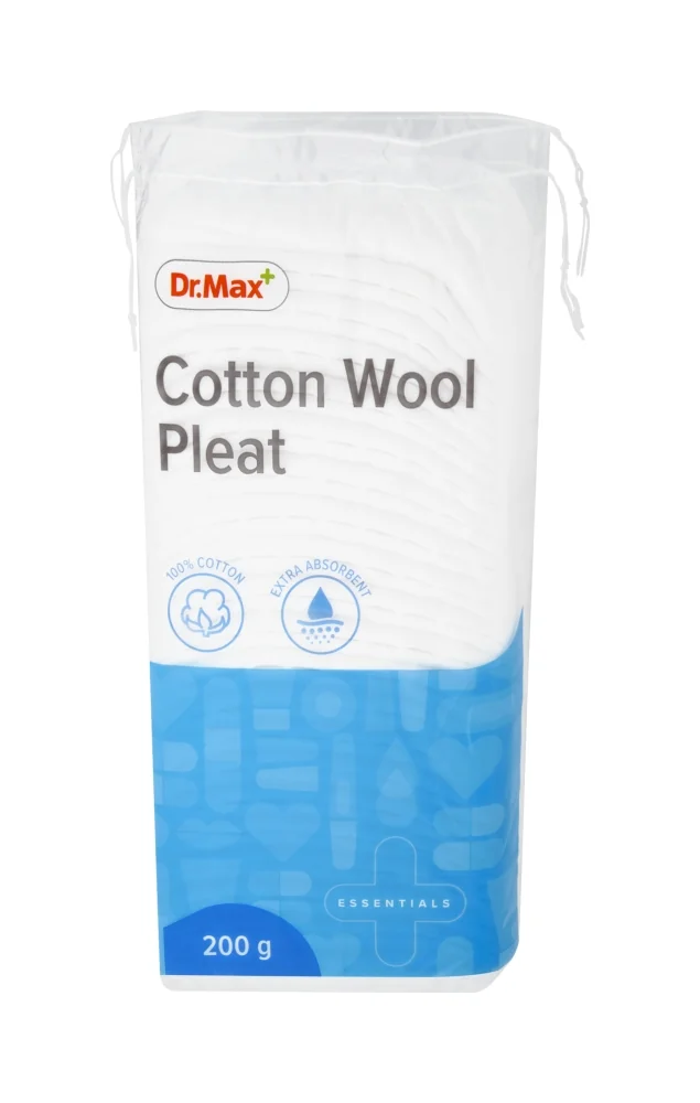 Cotton wool pleat Dr. Max wata bawełniana, 200 g