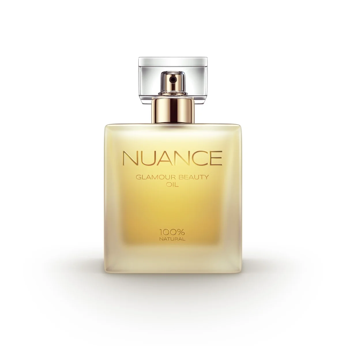 Nuance Glamour Beauty Oil, Olejek pielęgnacyjny do twarzy, ciała i włosów, 100 ml 