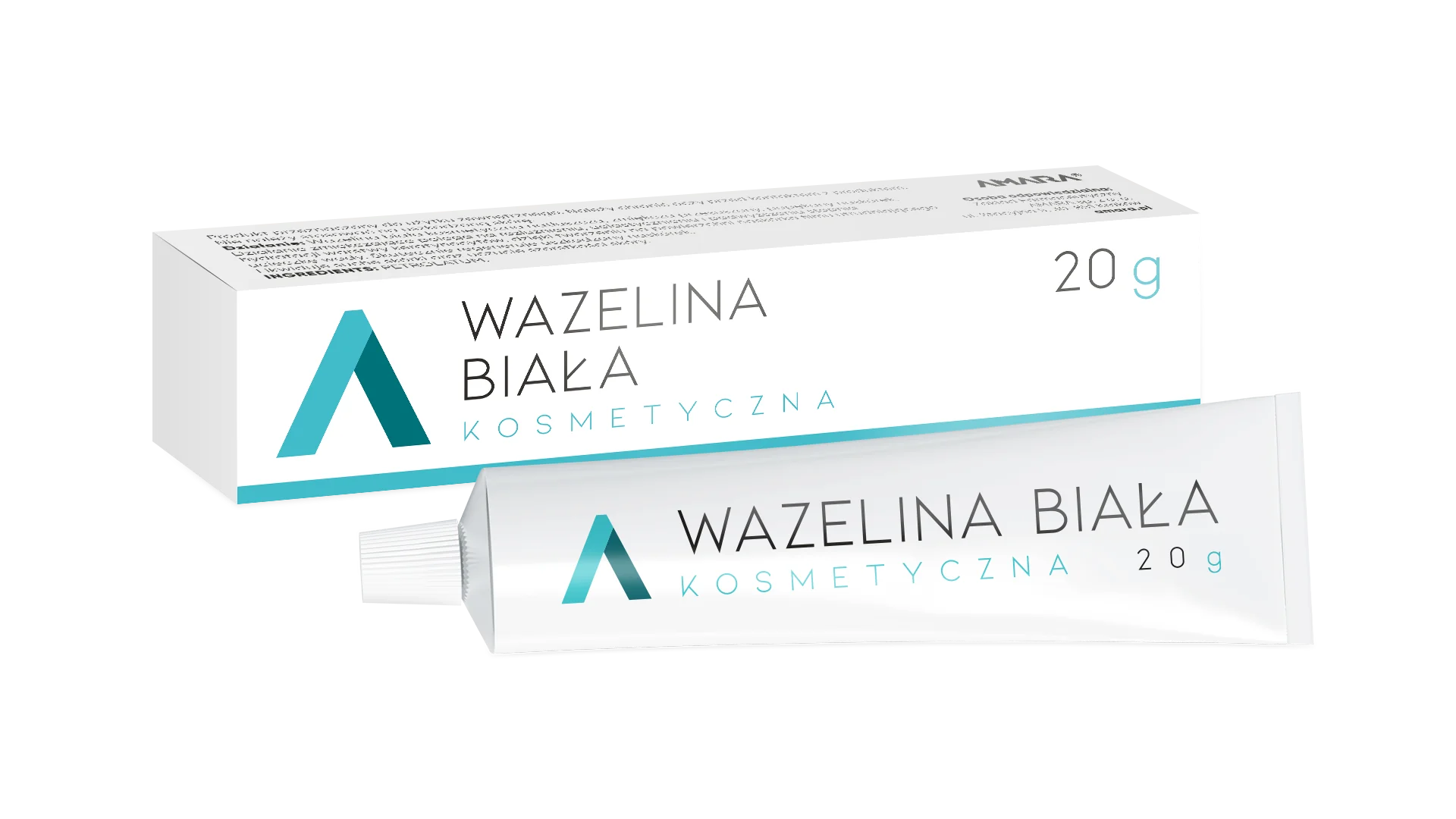 Amara, Wazelina biała kosmetyczna, maść, 20 g