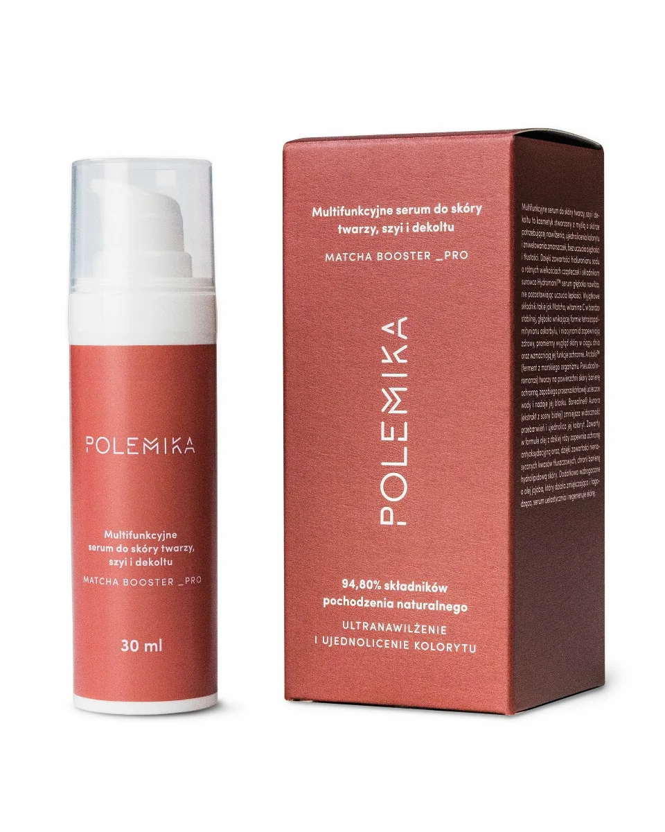 Polemika, Multifunkcyjne serum do skóry twarzy, szyi i dekoltu, 30 ml