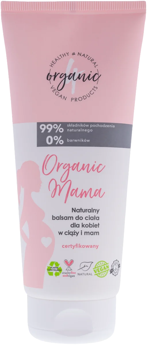 4organic Mama, naturalny balsam do ciała, 200 ml