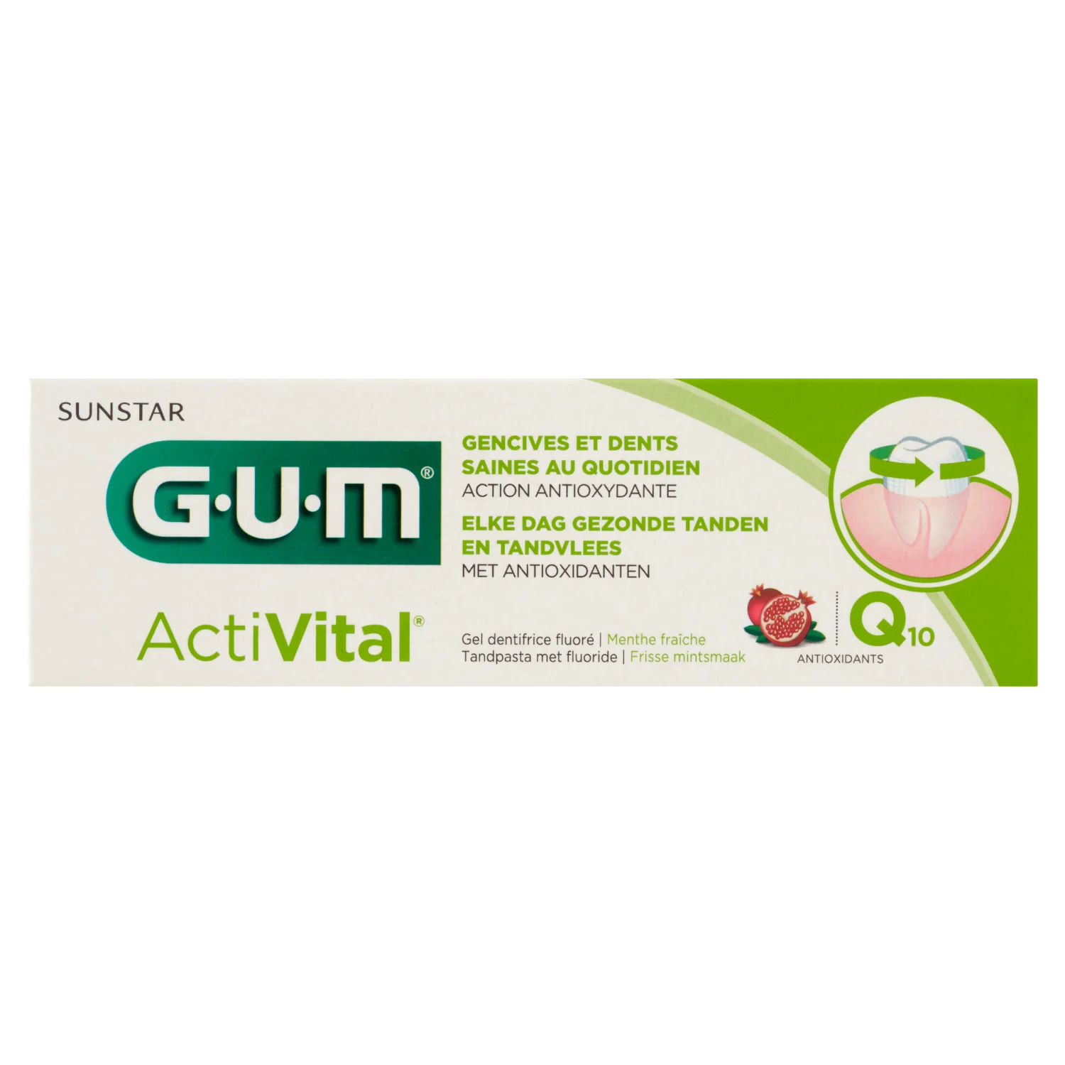 Sunstar Gum Activital, pasta do zębów, 75 ml