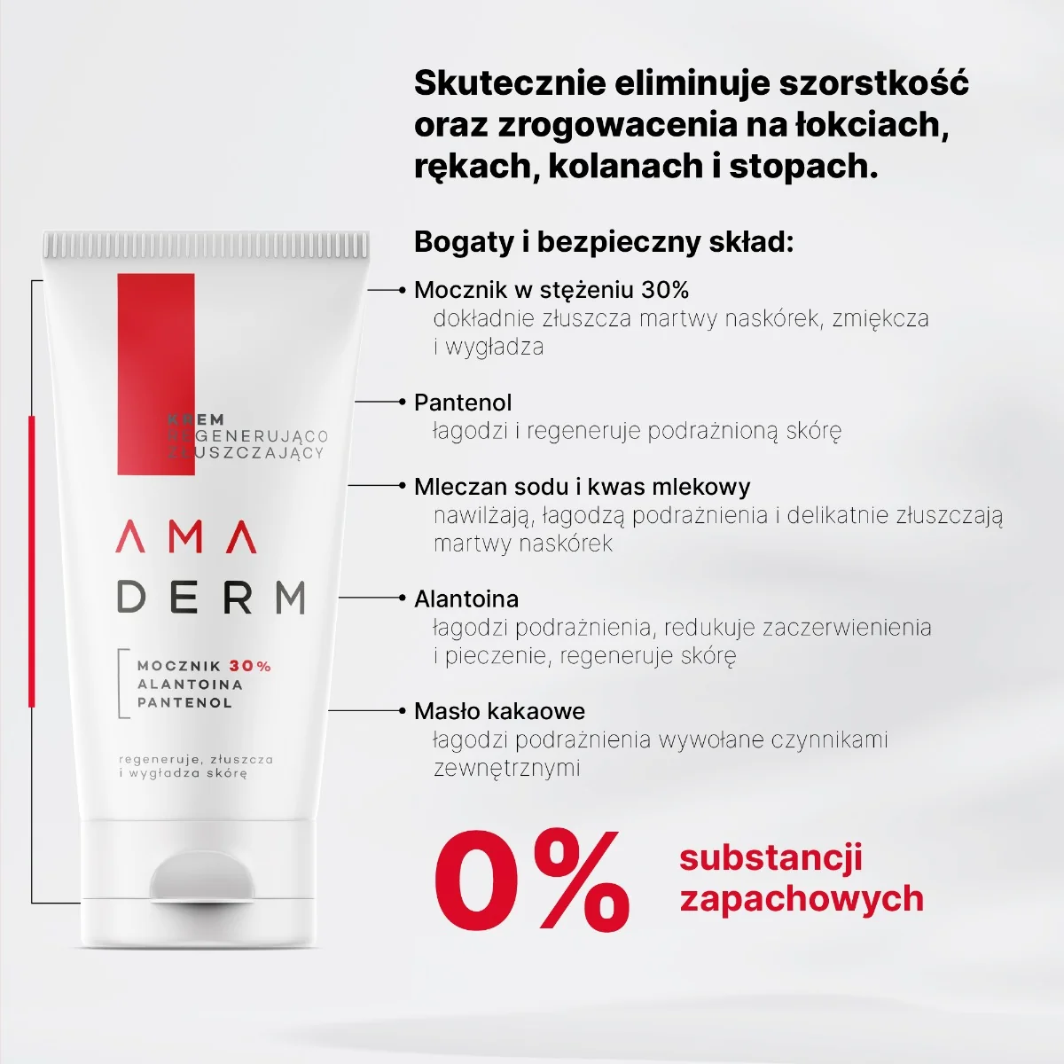 Amaderm krem intensywnie złuszczający, 50 ml