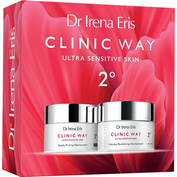 Dr Irena Eris Clinic Way 2° Ujędrnienie zestaw krem na dzień, 50 ml + krem na noc, 50 ml