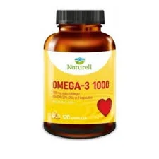 Naturell Omega-3 1000, suplement diety, 120 kapsułek