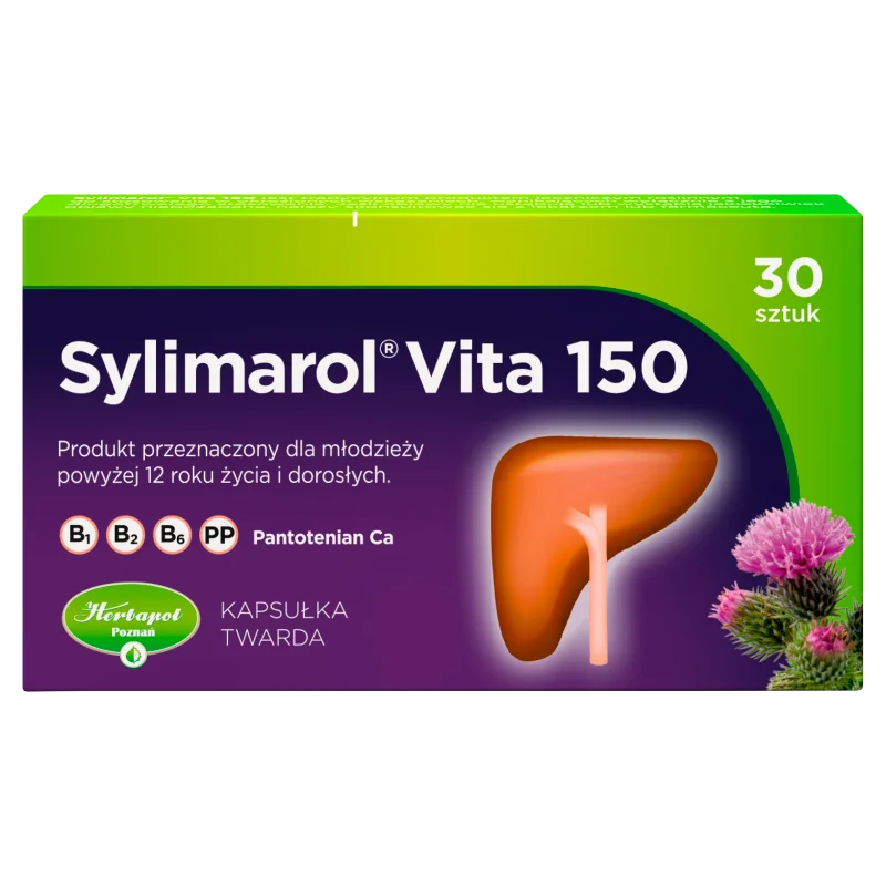 Sylimarol Vita 150, 30 kapsułek