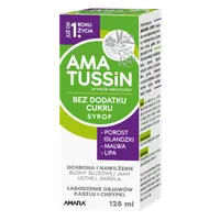 Amatussin, syrop na kaszel i chrypkę, 125 ml