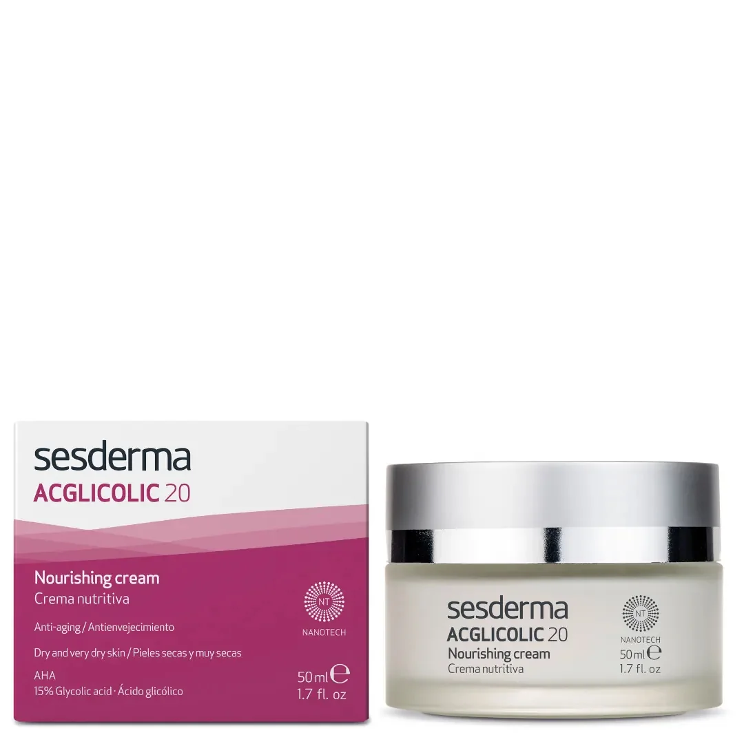 Sesderma Acglicolic 20, Krem odżywczy, 50 ml