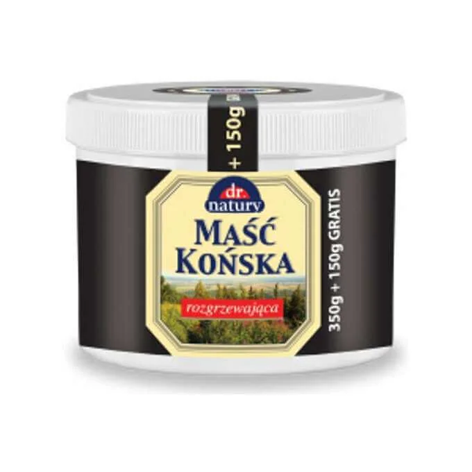 Dr.Natura, maść końska rozgrzewająca, 350 g + 150 g