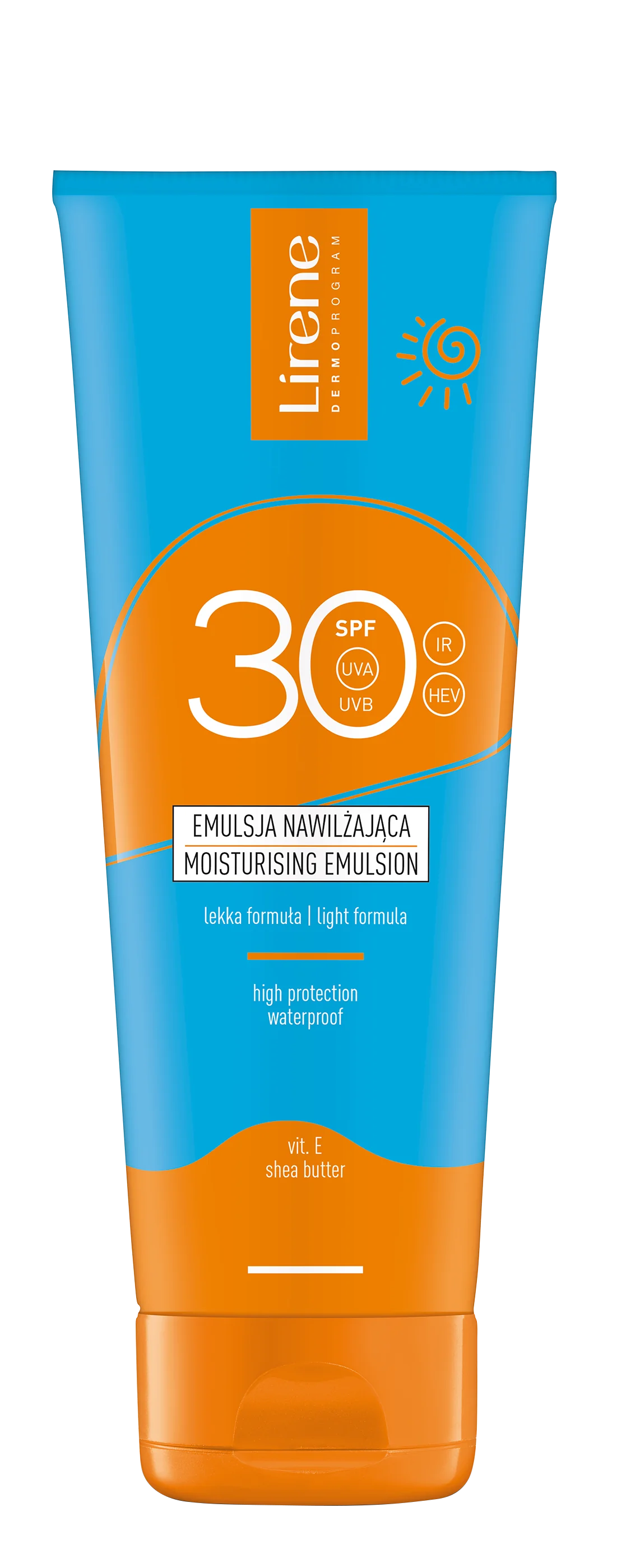 Lirene Sun, emulsja nawilżająca SPF 30, 120 ml