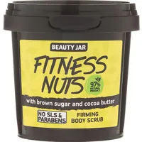 Beauty Jar Fitness Nuts ujędrniający scrub do ciała z brązowym cukrem i masłem kakaowym, 200 g