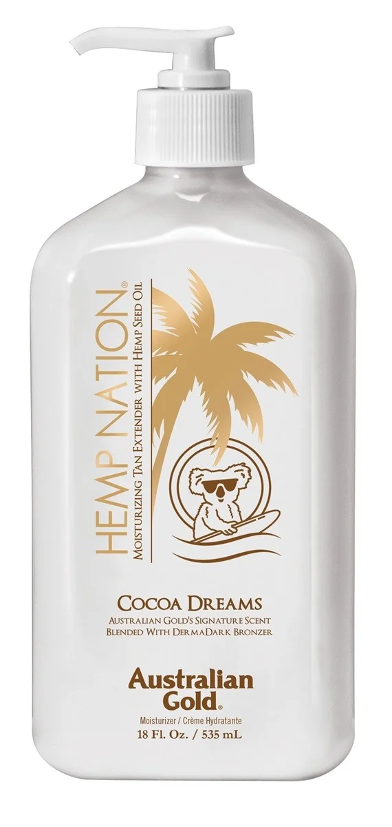 Australian Gold Hemp Nation Cocoa Dreams nawilżający balsam po opalaniu, 535 ml