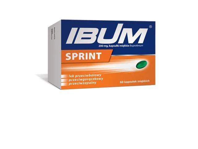 Ibum Sprint, 200 mg, 60 kapsułek miękkich