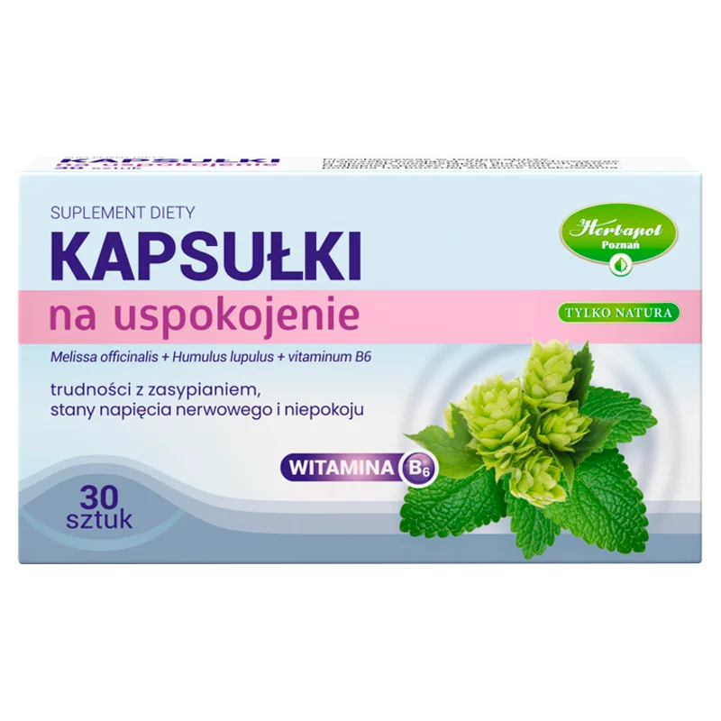 Kapsulki na uspokojenie 30 szt