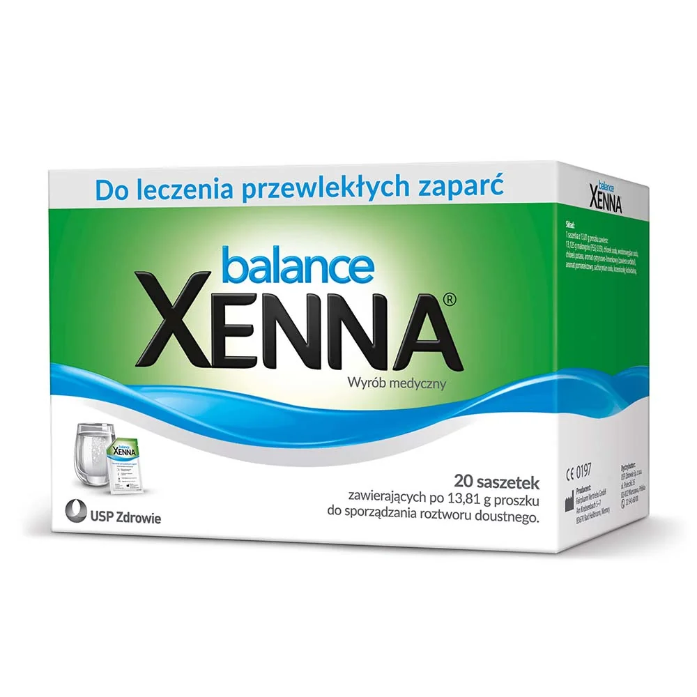 Xenna Balance, proszek do sporządzania roztworu doustnego, 20 saszetek