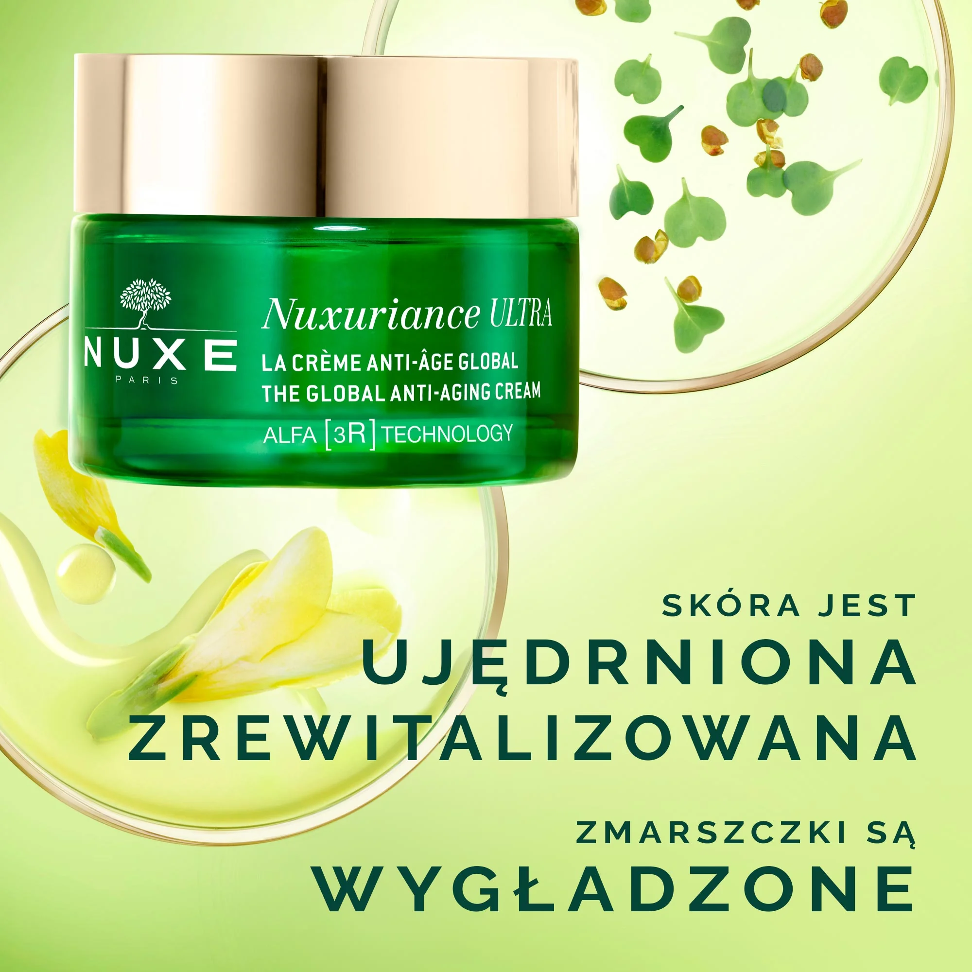 NUXE Nuxariance Ultra krem do twarzy przeciwstarzeniowy na dzień, 50 ml