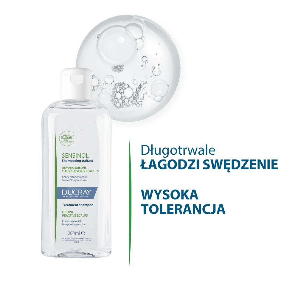 Ducray Sensinol Treatment szampon do włosów, 200 ml