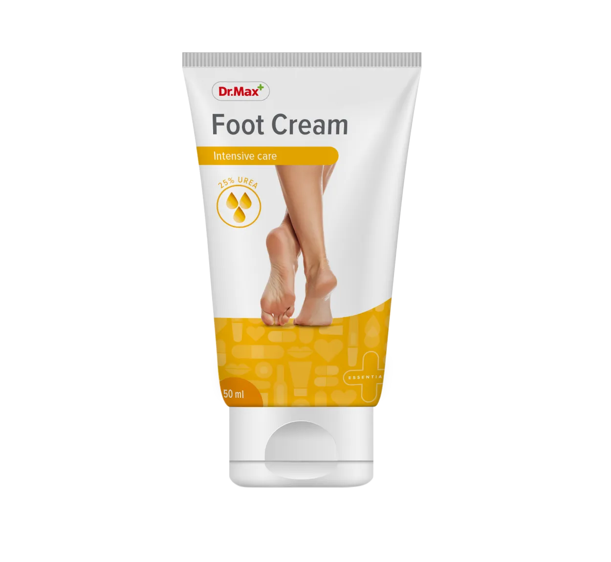 Foot Cream Dr.Max, Urea 15%, intensywnie nawilżający krem do stóp, 100 ml 