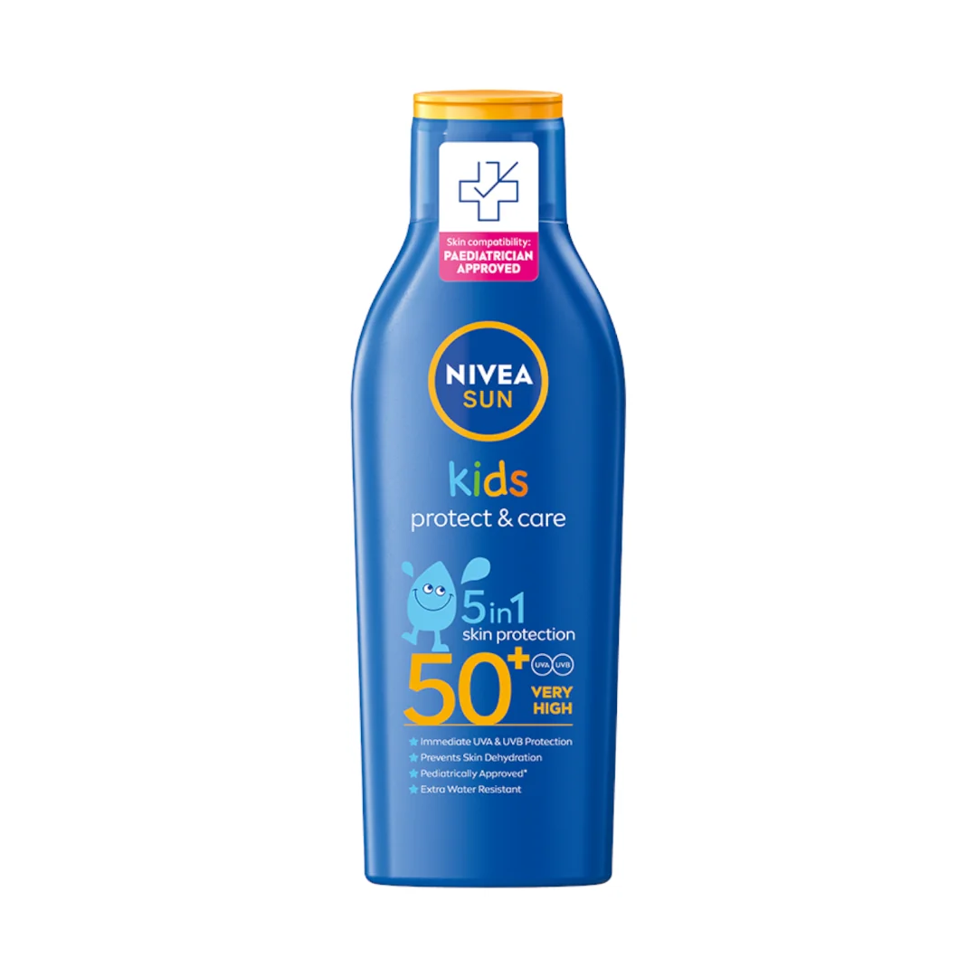 Nivea Sun Kids Protect&Care balsam ochronny na słońce dla dzieci SPF 50+, 200 ml