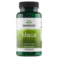 Swanson Maca 500 mg, suplement diety, 100 kapsułek