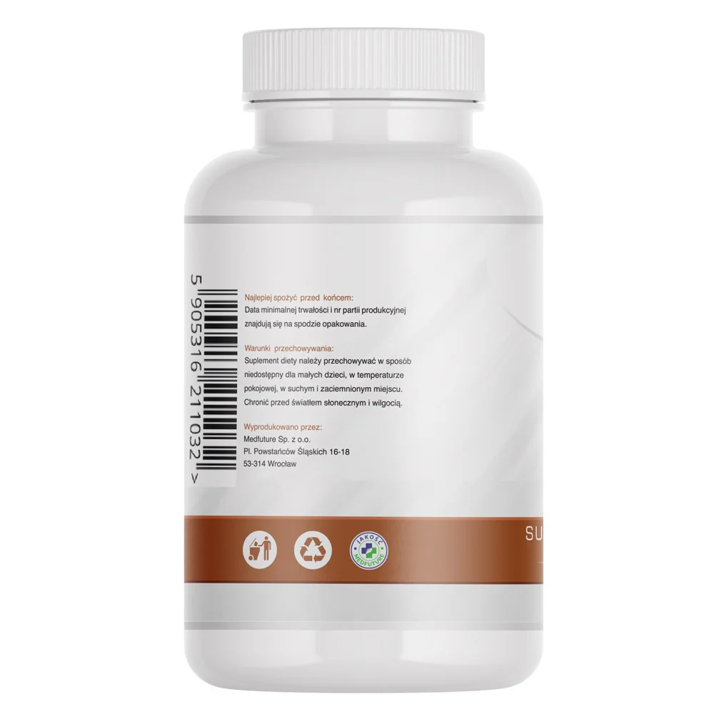 MedFuture Chaga 500 mg 60 kapsułek 