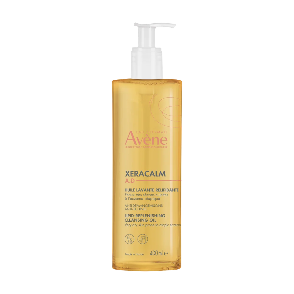 Avène XeraCalm A.D. olejek oczyszczający do mycia, 400 ml