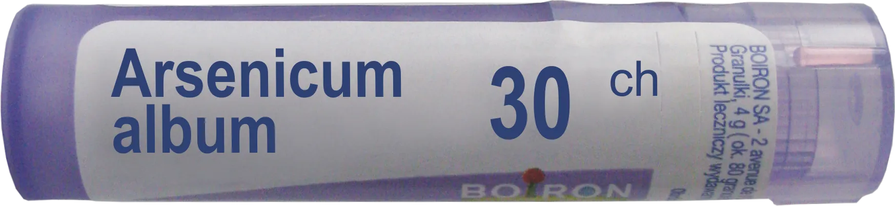 Boiron Arsenicum album 30 CH, granulki, 4 g
