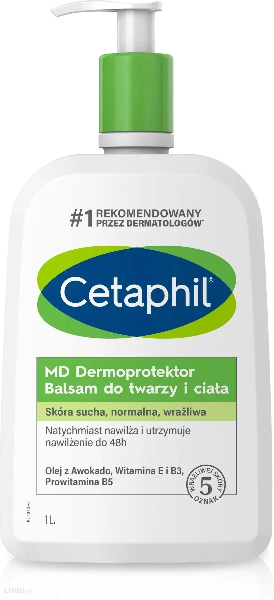 Cetaphil MD Dermoprotektor Balsam do twarzy i ciała, 1000 ml