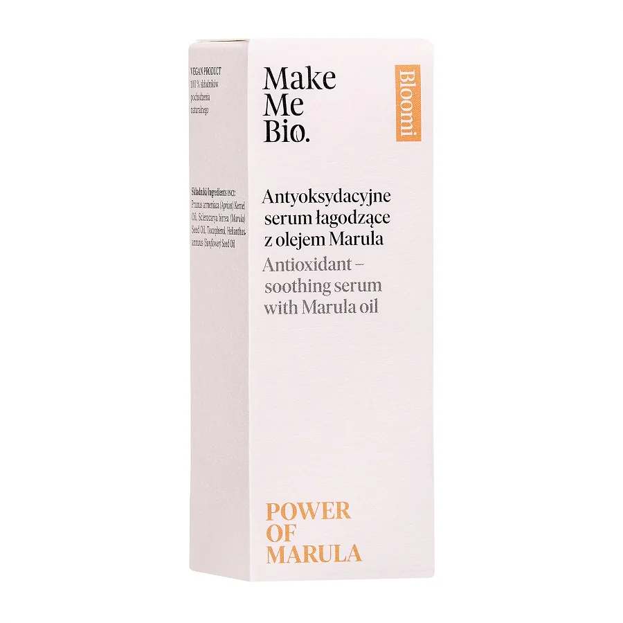 Make Me Bio Bloomi Power Of Marula serum antyoksydacyjne, łagodzące z olejem marula, 15 ml