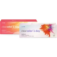 ClearLab ClearColor 1-Day kolorowe soczewki kontaktowe jasnoniebieskie -2.00, 10 szt.