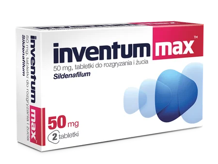 Inventum Max, 50 mg, 2 tabletki do rozgryzania i żucia