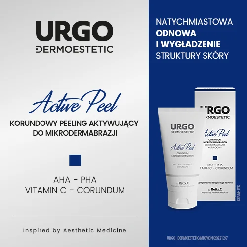 URGO Active Peel Mikrodermabrazja korundowa, 50 ml