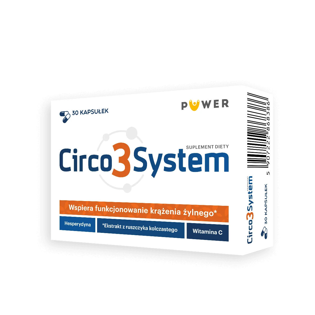 Circo 3 System, suplement diety, 30 kapsułek