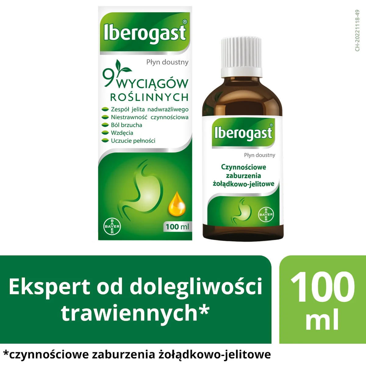 Iberogast, płyn doustny, 100 ml