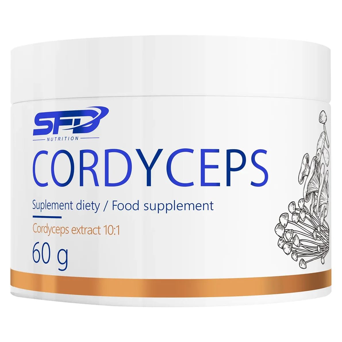 SFD Cordyceps, 60 gramów