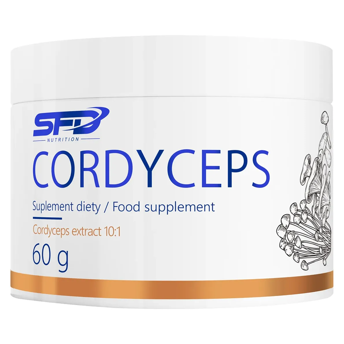 SFD Cordyceps, 60 gramów