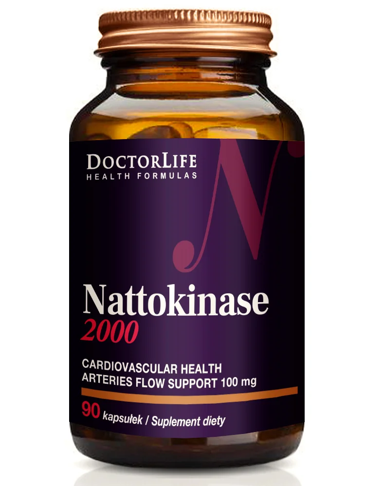 Doctor Life, Nattokinase 2000 100 mg, 90 kapsułek