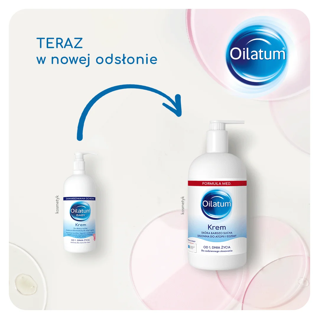 Oilatum Formuła MED krem do skóry suchej, 300 ml